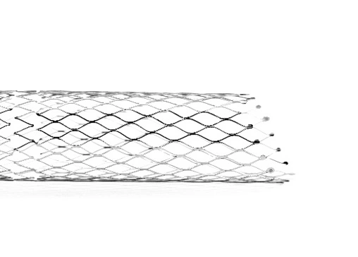 Oblique stent design